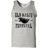 T-Shirts Ash / S Old Kaiju Festival Men's Tank Top