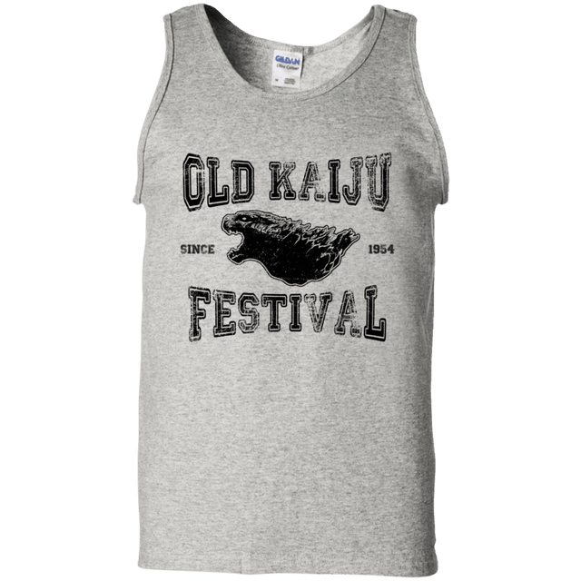 T-Shirts Ash / S Old Kaiju Festival Men's Tank Top