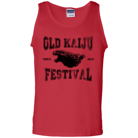 T-Shirts Red / S Old Kaiju Festival Men's Tank Top
