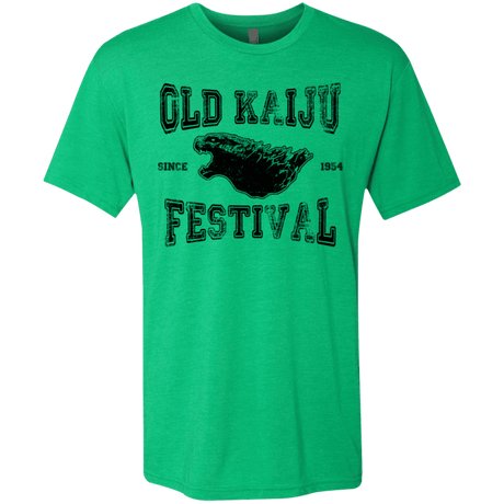 T-Shirts Envy / S Old Kaiju Festival Men's Triblend T-Shirt