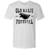 T-Shirts Heather White / S Old Kaiju Festival Men's Triblend T-Shirt
