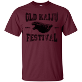 T-Shirts Maroon / S Old Kaiju Festival T-Shirt