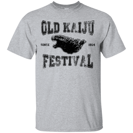T-Shirts Sport Grey / S Old Kaiju Festival T-Shirt