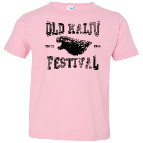 T-Shirts Pink / 2T Old Kaiju Festival Toddler Premium T-Shirt