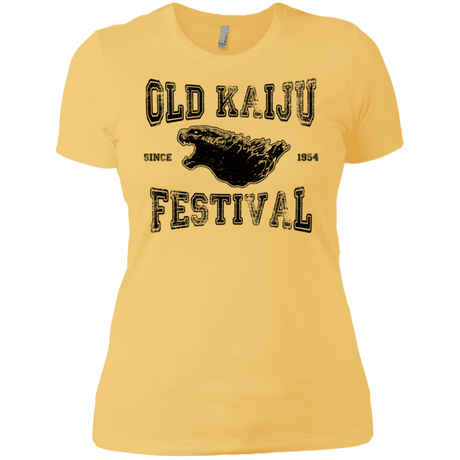 T-Shirts Banana Cream/ / X-Small Old Kaiju Festival Women's Premium T-Shirt