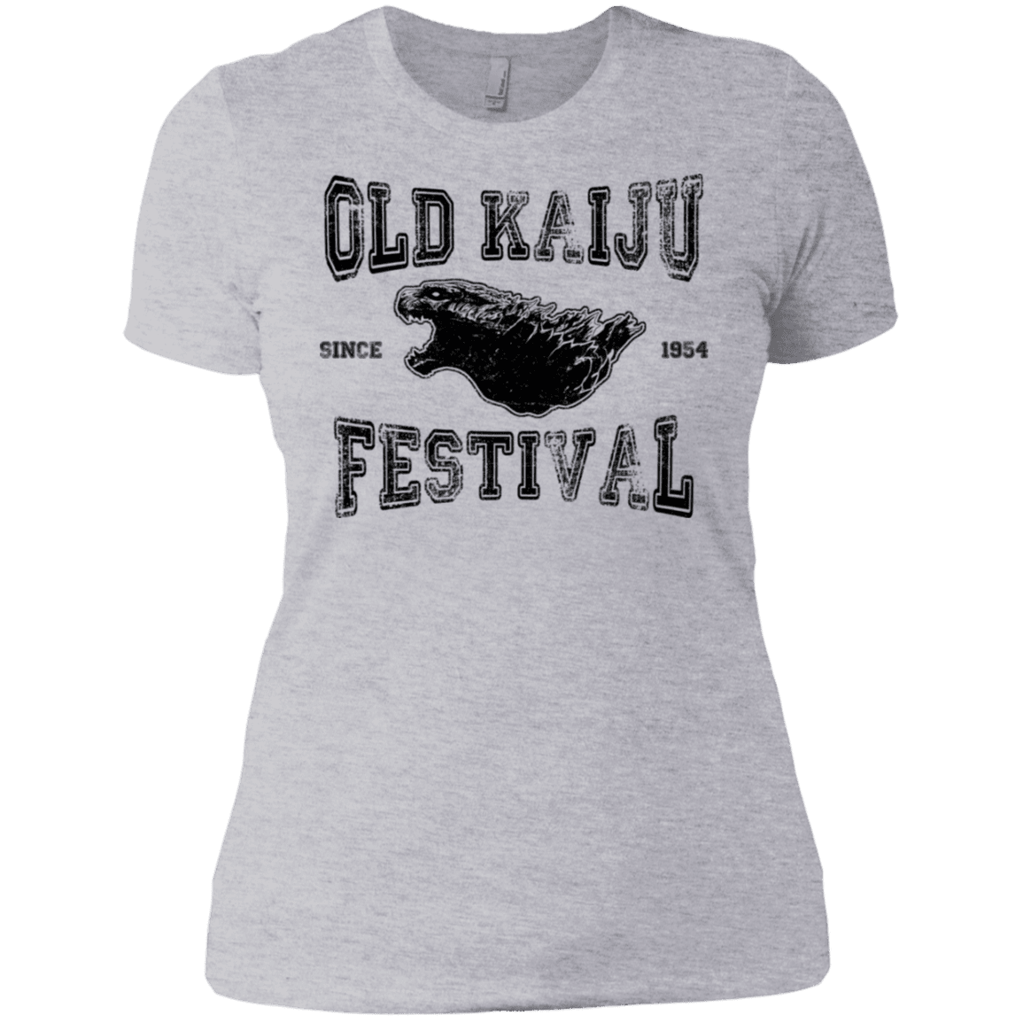 T-Shirts Heather Grey / X-Small Old Kaiju Festival Women's Premium T-Shirt