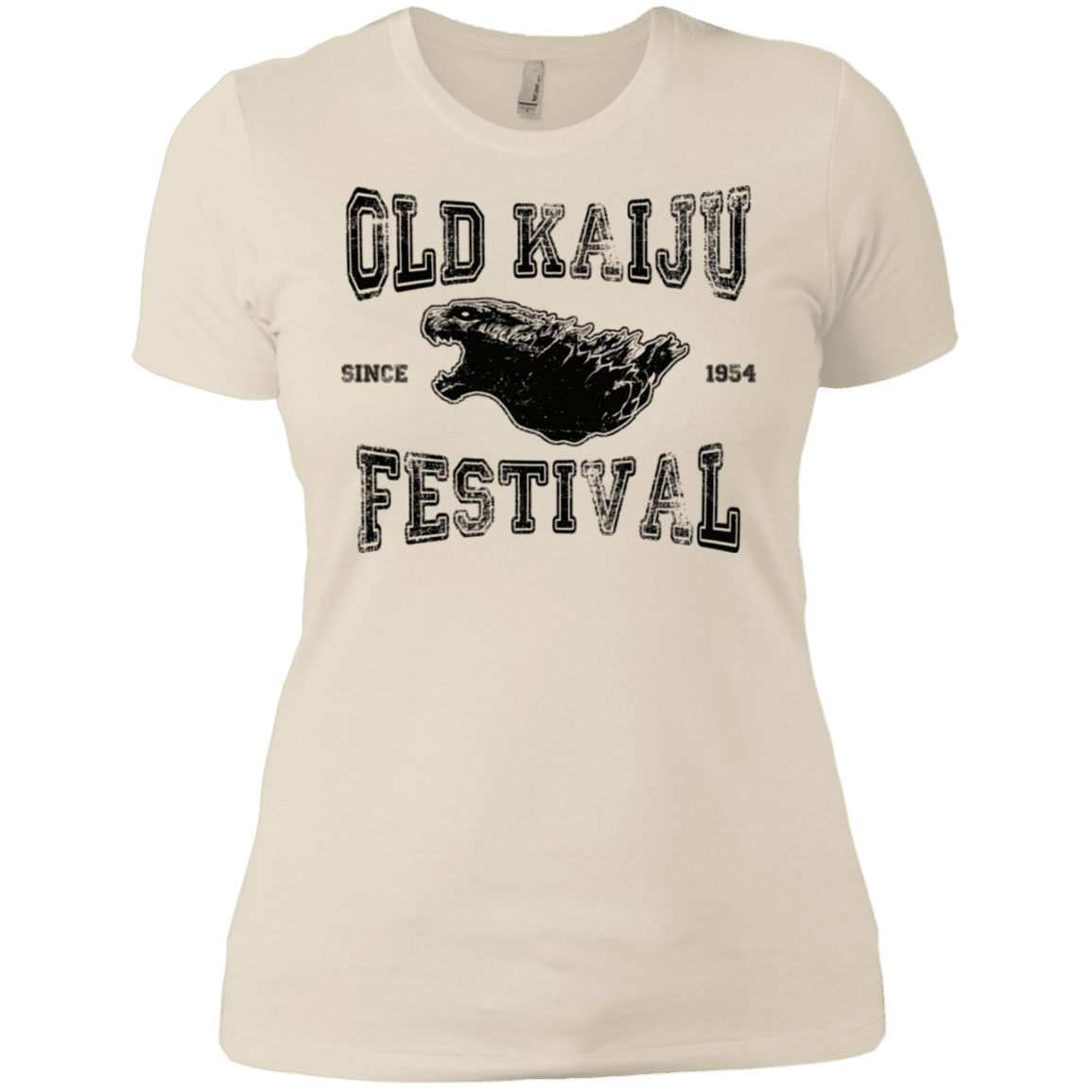 T-Shirts Ivory/ / X-Small Old Kaiju Festival Women's Premium T-Shirt