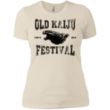 T-Shirts Ivory/ / X-Small Old Kaiju Festival Women's Premium T-Shirt