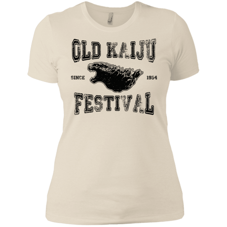 T-Shirts Ivory/ / X-Small Old Kaiju Festival Women's Premium T-Shirt