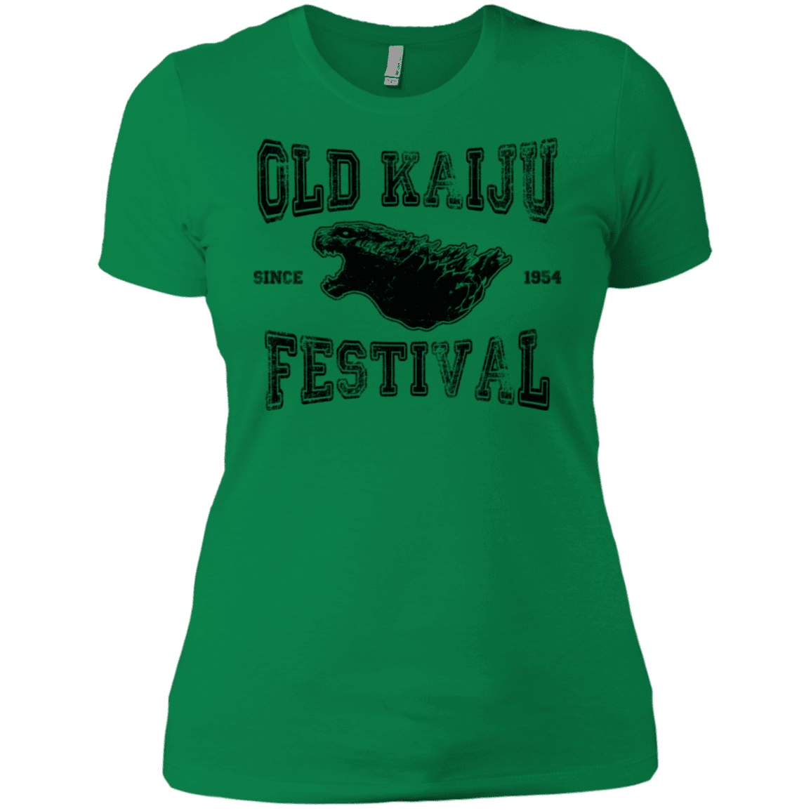 T-Shirts Kelly Green / X-Small Old Kaiju Festival Women's Premium T-Shirt