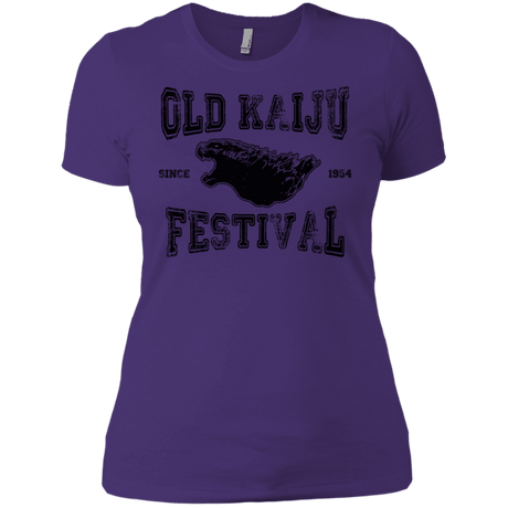 T-Shirts Purple Rush/ / X-Small Old Kaiju Festival Women's Premium T-Shirt