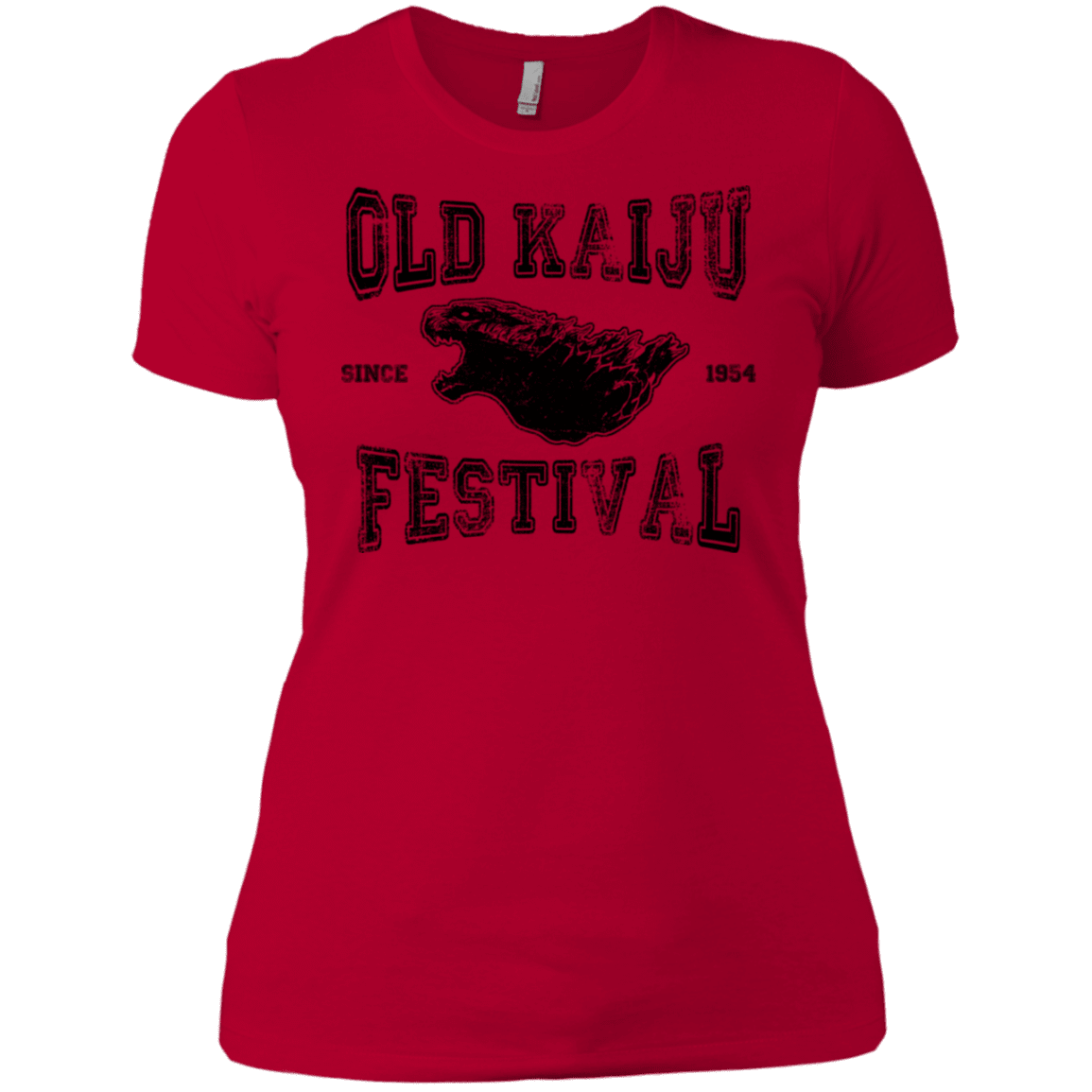 T-Shirts Red / X-Small Old Kaiju Festival Women's Premium T-Shirt
