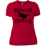 T-Shirts Red / X-Small Old Kaiju Festival Women's Premium T-Shirt