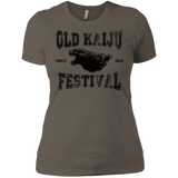 T-Shirts Warm Grey / X-Small Old Kaiju Festival Women's Premium T-Shirt