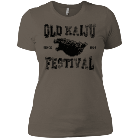 T-Shirts Warm Grey / X-Small Old Kaiju Festival Women's Premium T-Shirt