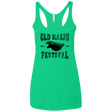 T-Shirts Envy / X-Small Old Kaiju Festival Women's Triblend Racerback Tank
