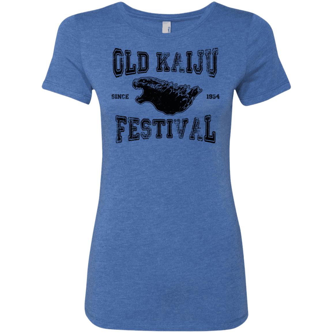 T-Shirts Vintage Royal / S Old Kaiju Festival Women's Triblend T-Shirt