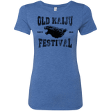 T-Shirts Vintage Royal / S Old Kaiju Festival Women's Triblend T-Shirt
