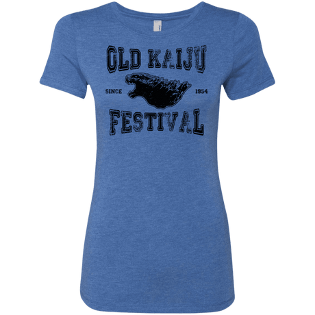 T-Shirts Vintage Royal / S Old Kaiju Festival Women's Triblend T-Shirt