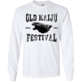 T-Shirts White / YS Old Kaiju Festival Youth Long Sleeve T-Shirt
