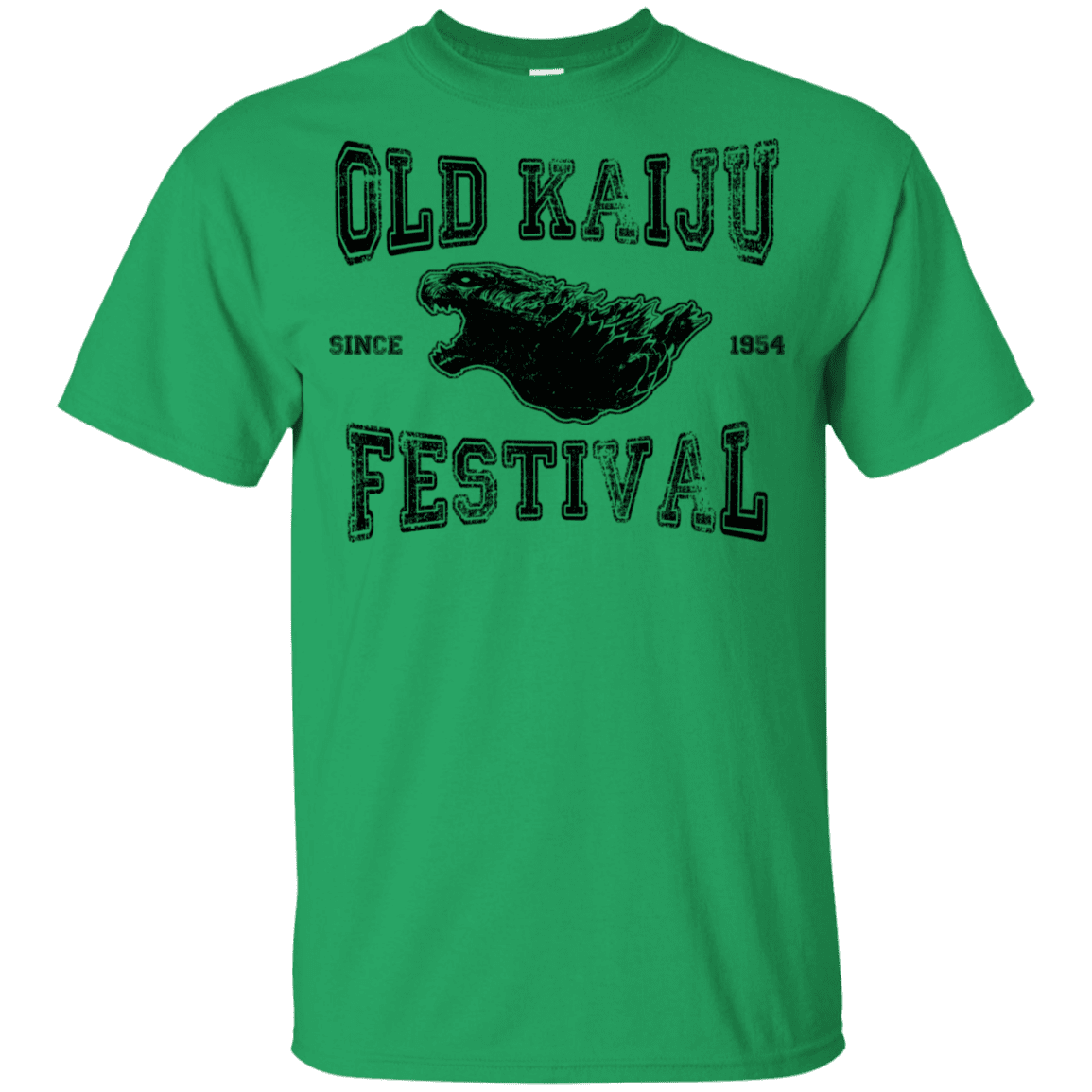 T-Shirts Irish Green / YXS Old Kaiju Festival Youth T-Shirt