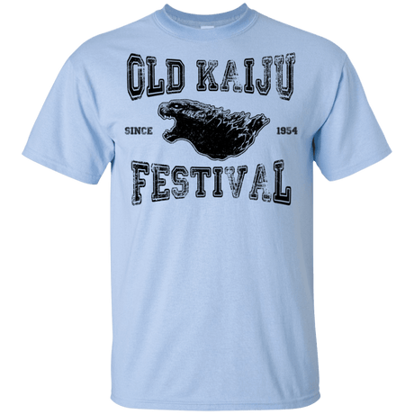 T-Shirts Light Blue / YXS Old Kaiju Festival Youth T-Shirt