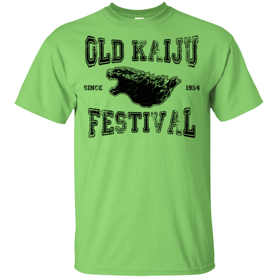 T-Shirts Lime / YXS Old Kaiju Festival Youth T-Shirt