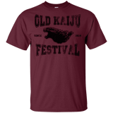 T-Shirts Maroon / YXS Old Kaiju Festival Youth T-Shirt