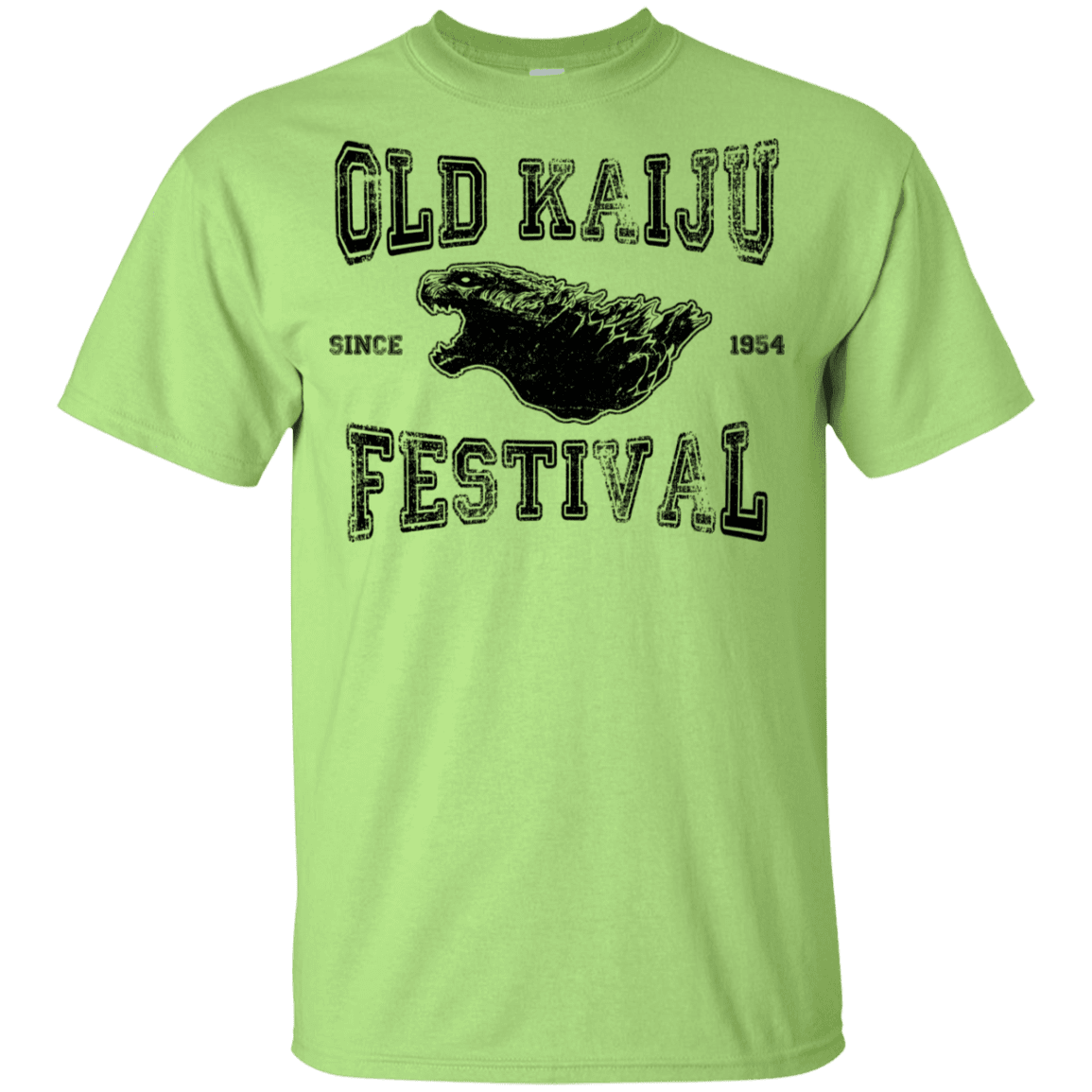 T-Shirts Mint Green / YXS Old Kaiju Festival Youth T-Shirt