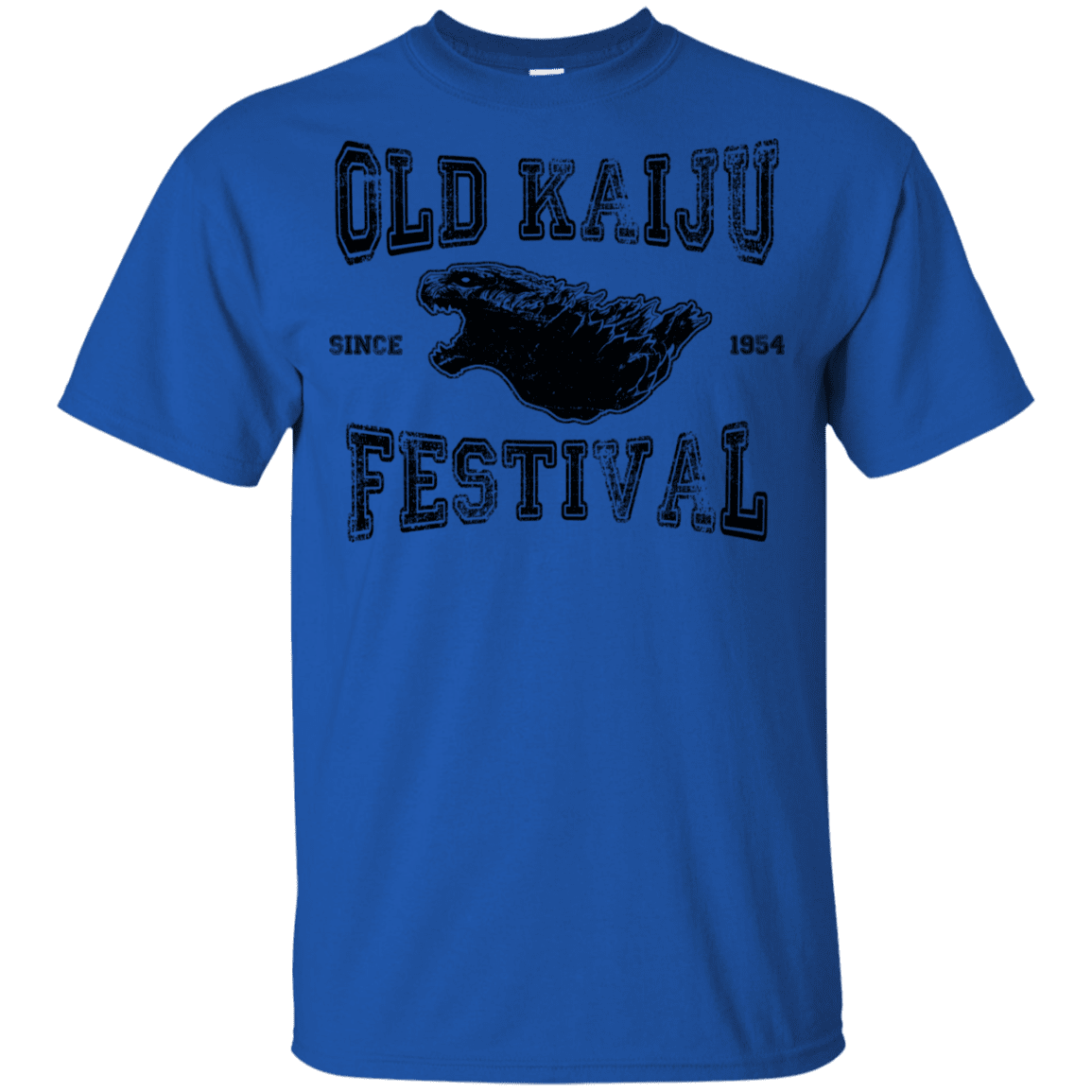 T-Shirts Royal / YXS Old Kaiju Festival Youth T-Shirt