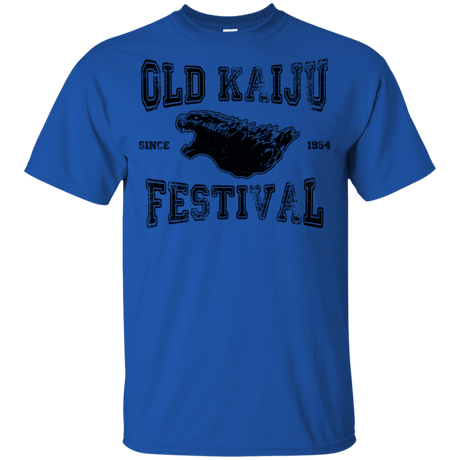 T-Shirts Royal / YXS Old Kaiju Festival Youth T-Shirt