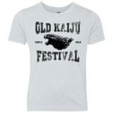 T-Shirts Heather White / YXS Old Kaiju Festival Youth Triblend T-Shirt