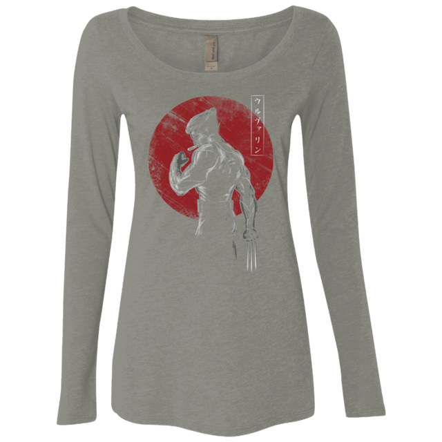 T-Shirts Venetian Grey / Small Old Mutant Women's Triblend Long Sleeve Shirt
