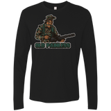 T-Shirts Black / Small Old Painless Men's Premium Long Sleeve