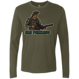 T-Shirts Military Green / Small Old Painless Men's Premium Long Sleeve