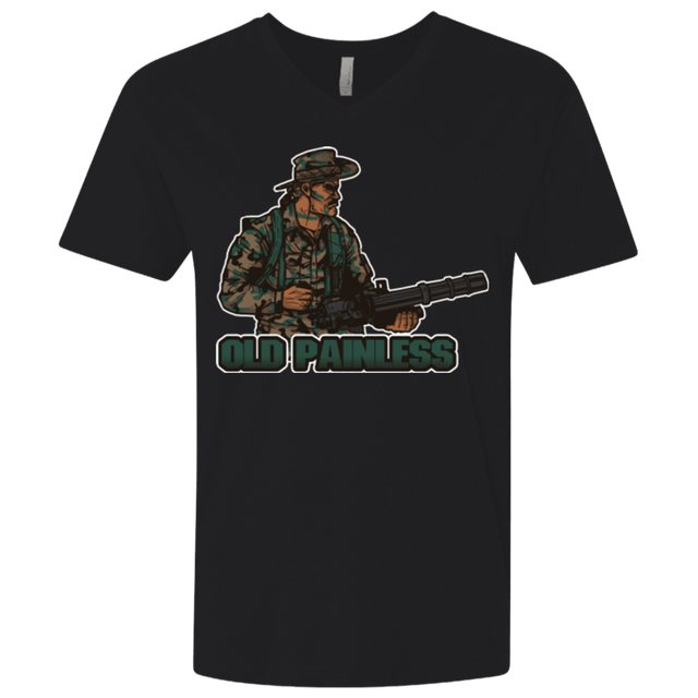 T-Shirts Black / X-Small Old Painless Men's Premium V-Neck