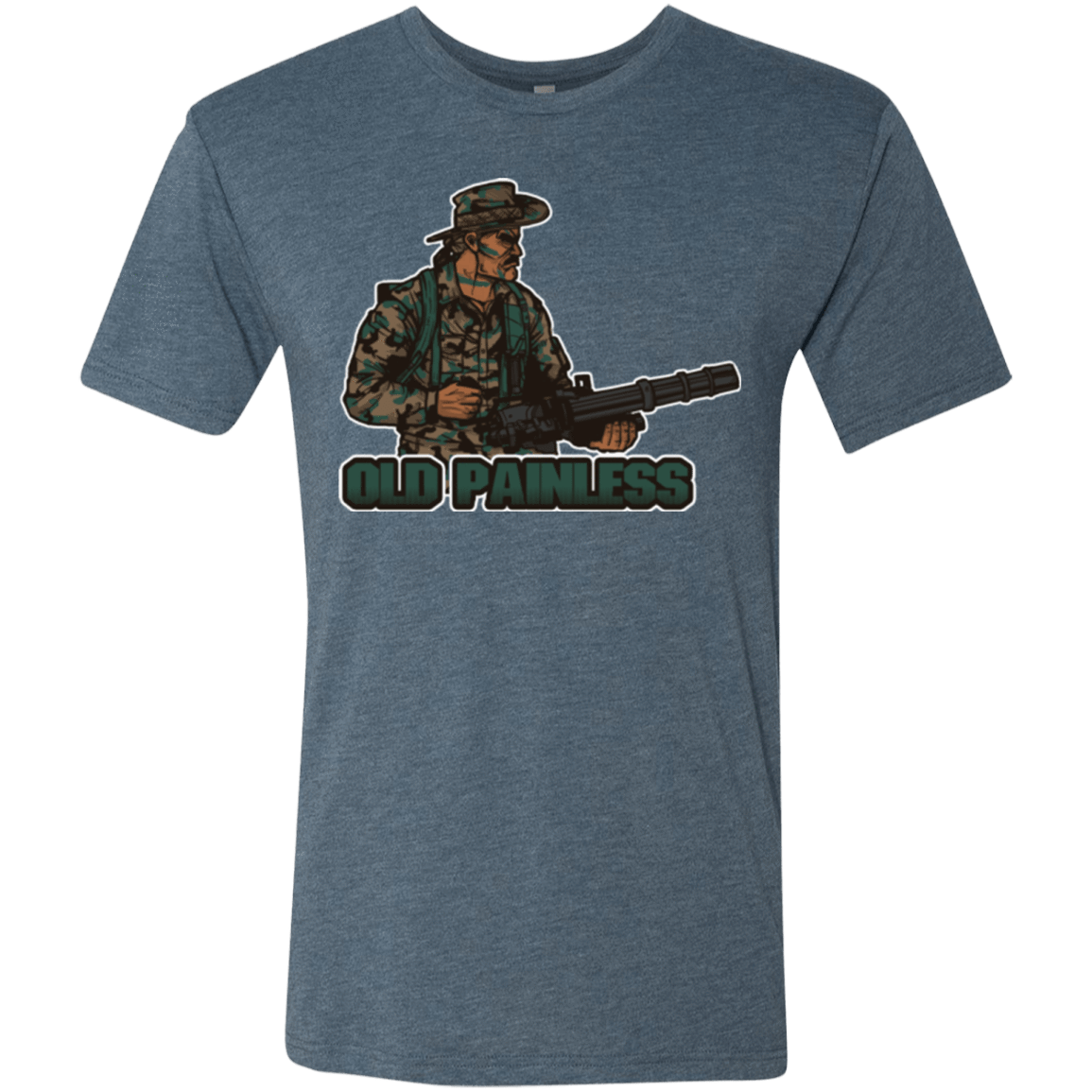 T-Shirts Indigo / Small Old Painless Men's Triblend T-Shirt