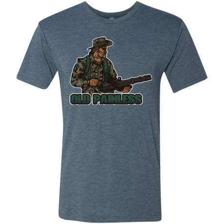 T-Shirts Indigo / Small Old Painless Men's Triblend T-Shirt