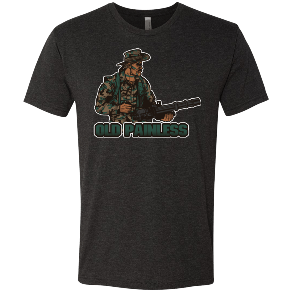 T-Shirts Vintage Black / Small Old Painless Men's Triblend T-Shirt