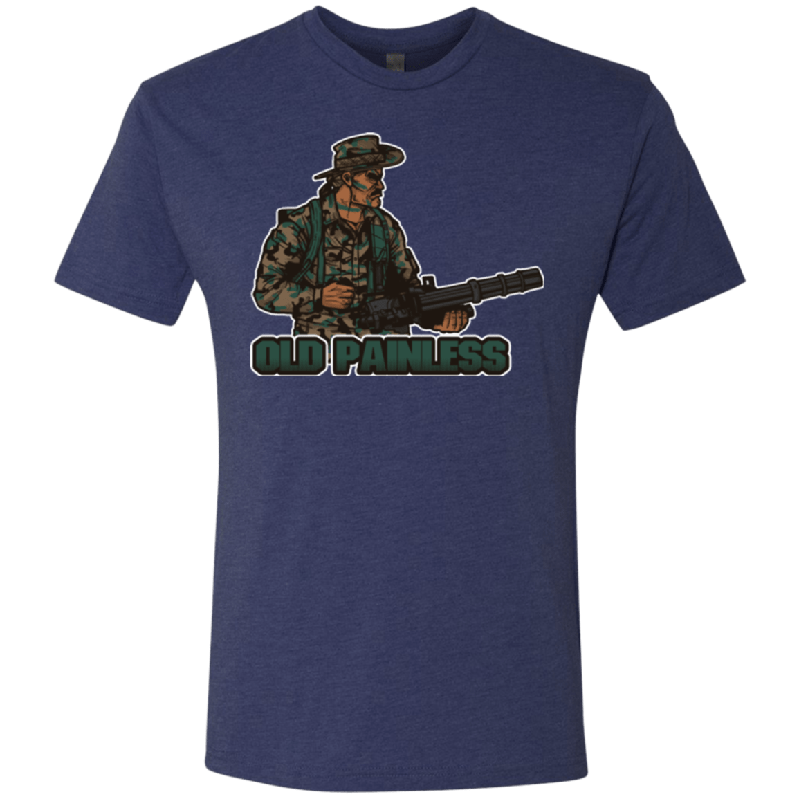 T-Shirts Vintage Navy / Small Old Painless Men's Triblend T-Shirt