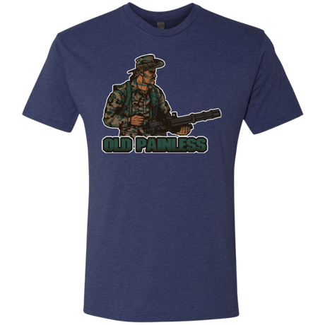 T-Shirts Vintage Navy / Small Old Painless Men's Triblend T-Shirt