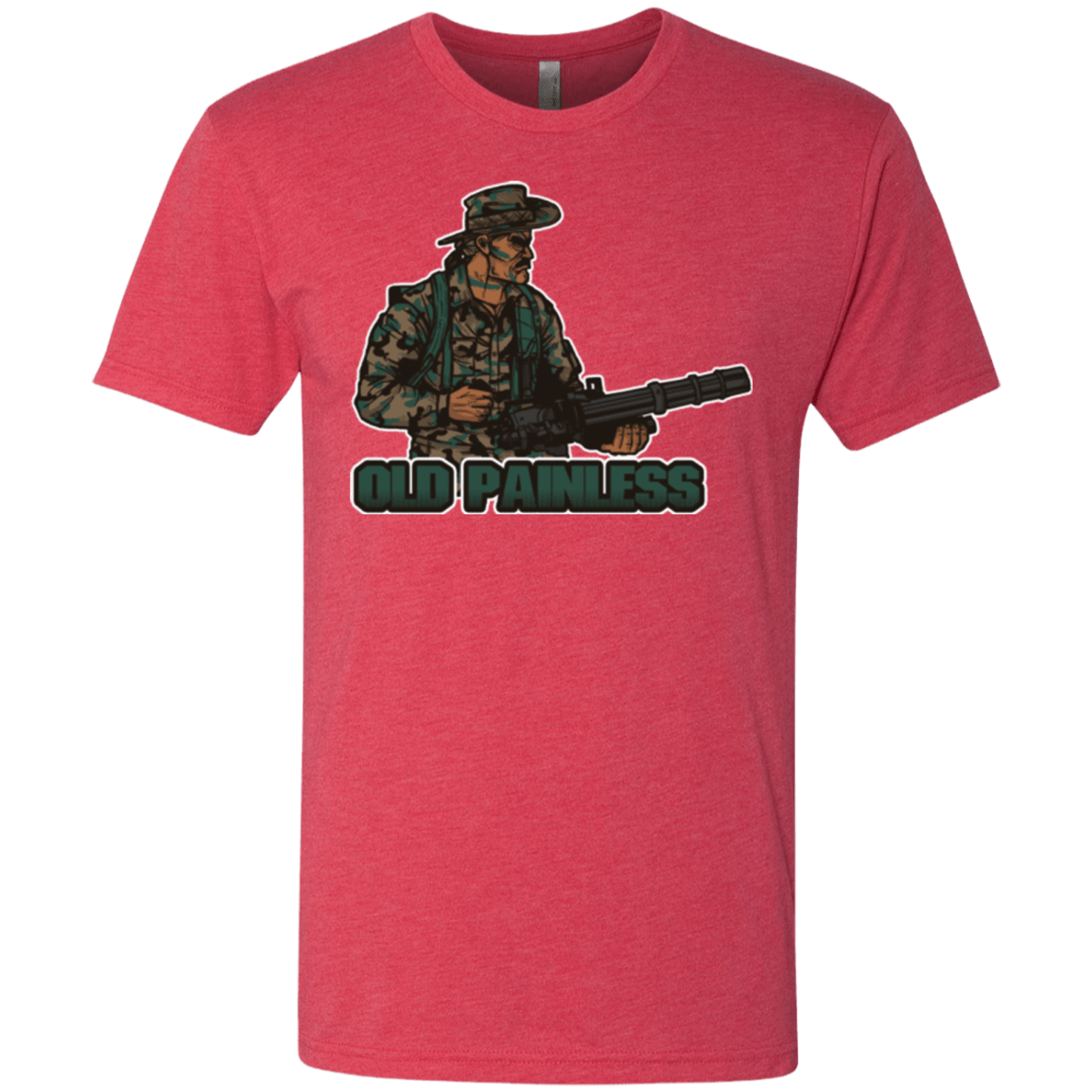 T-Shirts Vintage Red / Small Old Painless Men's Triblend T-Shirt