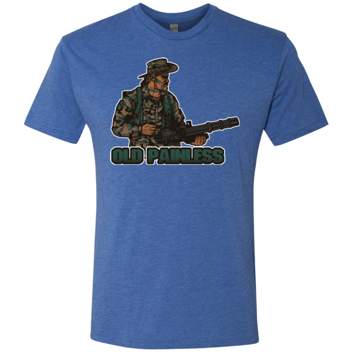 T-Shirts Vintage Royal / Small Old Painless Men's Triblend T-Shirt