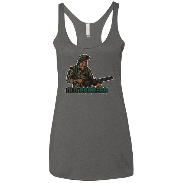 T-Shirts Premium Heather / X-Small Old Painless Women's Triblend Racerback Tank