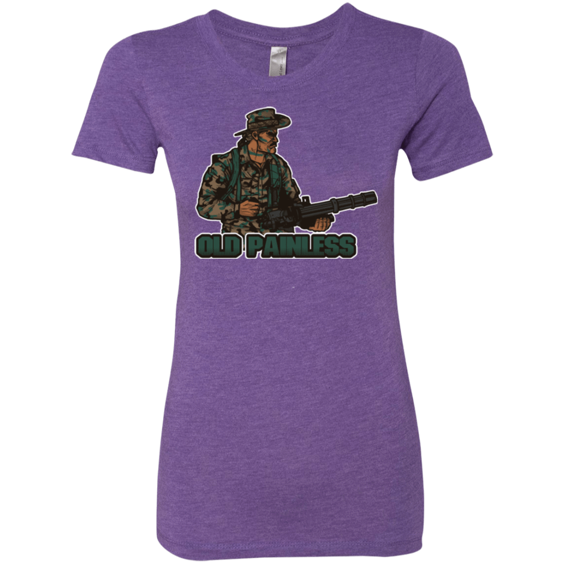 T-Shirts Purple Rush / Small Old Painless Women's Triblend T-Shirt