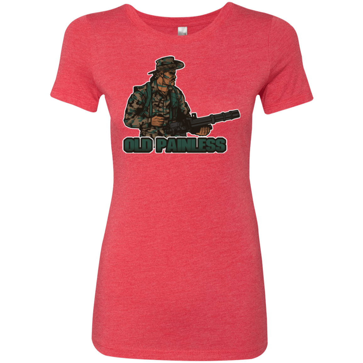 T-Shirts Vintage Red / Small Old Painless Women's Triblend T-Shirt