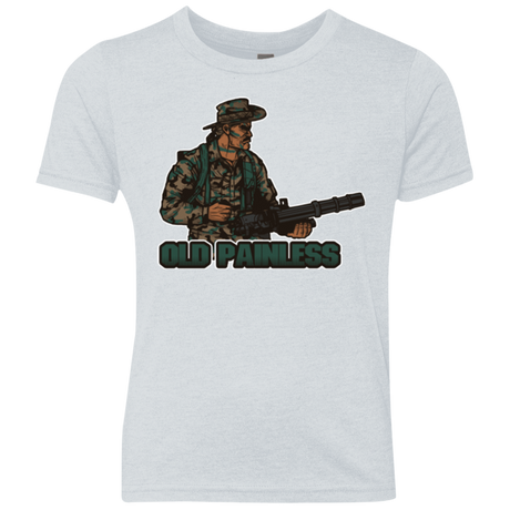 T-Shirts Heather White / YXS Old Painless Youth Triblend T-Shirt