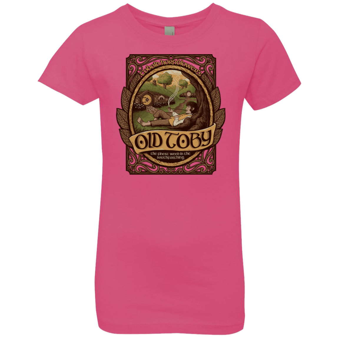 T-Shirts Hot Pink / YXS Old Toby Girls Premium T-Shirt