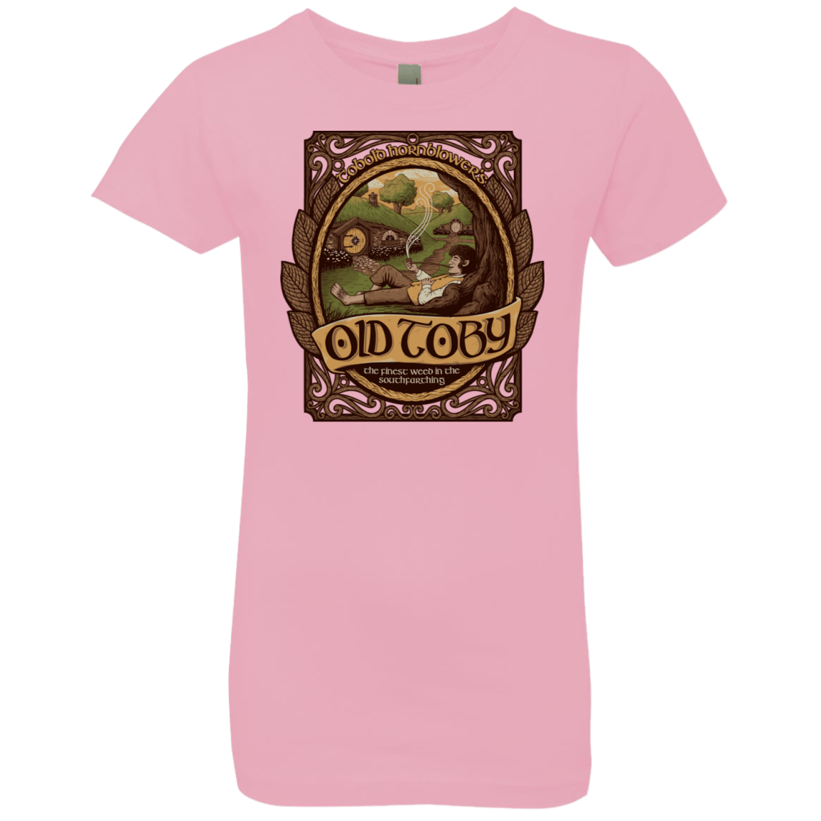 T-Shirts Light Pink / YXS Old Toby Girls Premium T-Shirt