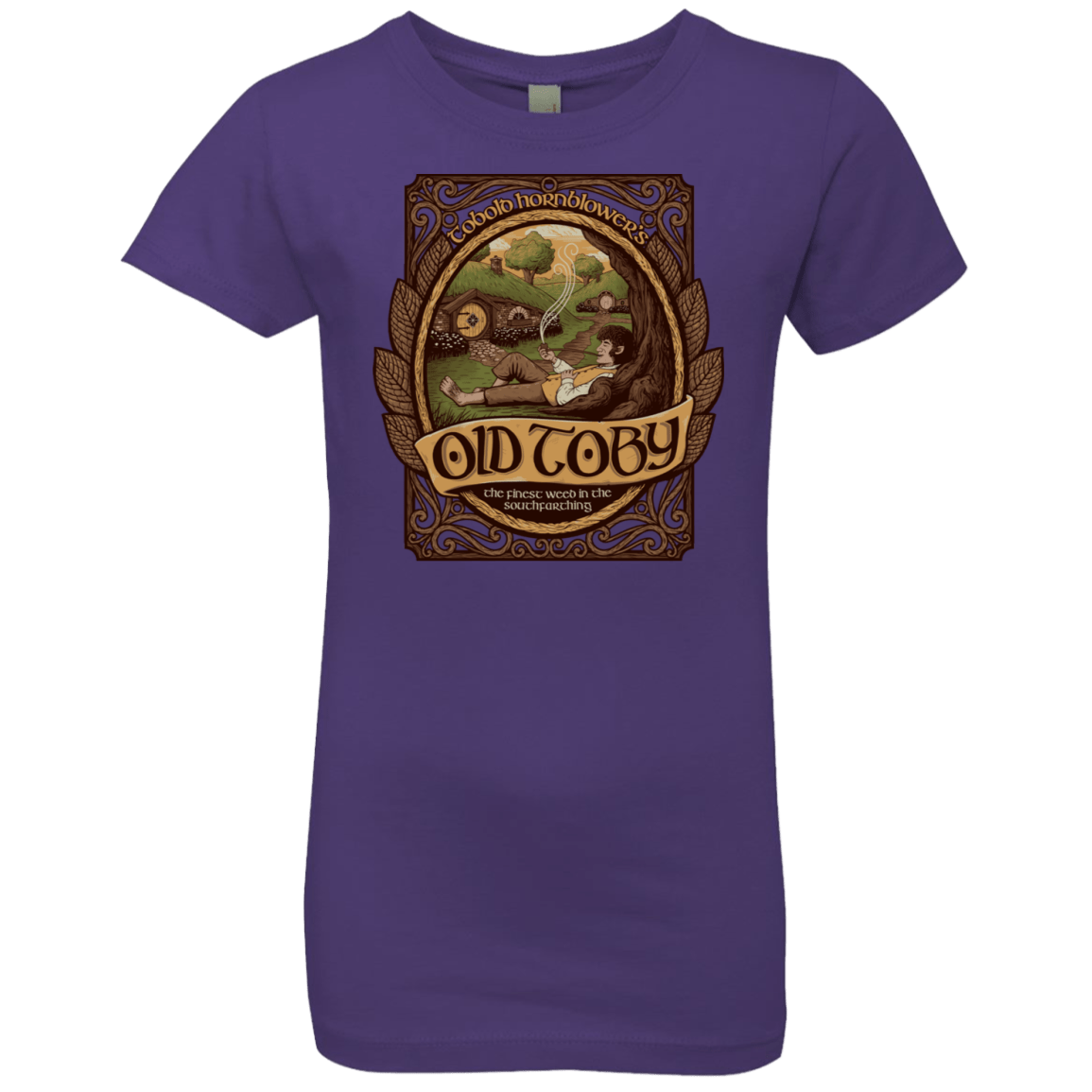 T-Shirts Purple Rush / YXS Old Toby Girls Premium T-Shirt